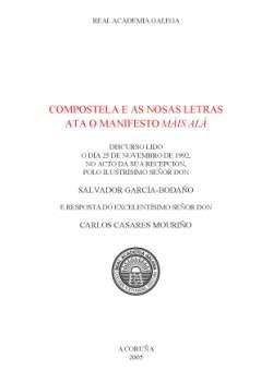 Compostela e as nosas letras ata o manifesto Máis alá